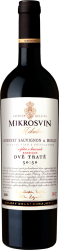 Cabernet Sauvignon + Merlot, "DVĚ TRATĚ", barrique